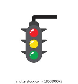 Traffic light icon design. vector illustration