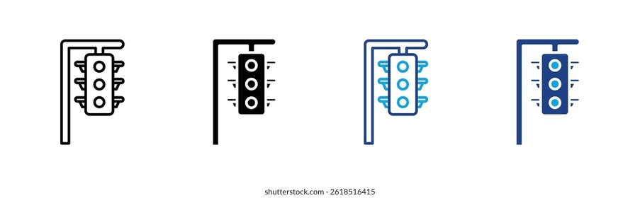 Traffic Light Icon Element For Design