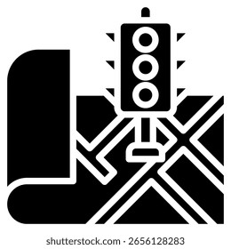 Traffic Light Icon Element For Design
