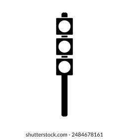 Ampel-Symbol in Vektorgrafik dargestellt