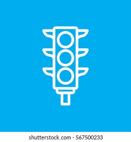 traffic light icon illustration isolated vector sign symbol