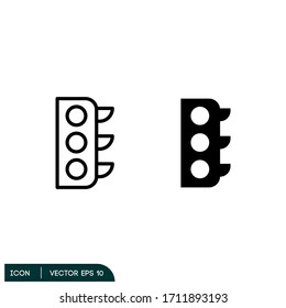 traffic light icon illustrator design element vector eps 10