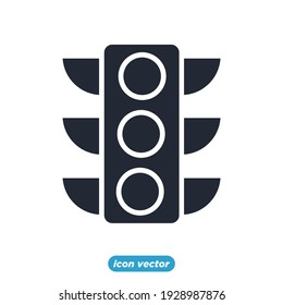 traffic light icon. Navigation. location. GPS elements pack symbol template for graphic and web design collection logo vector illustration