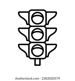 Traffic Light icon. sign for mobile concept and web design. vector illustration