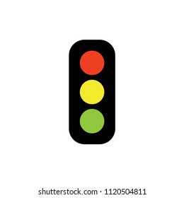 traffic light icon sign vector