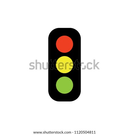 traffic light icon sign vector