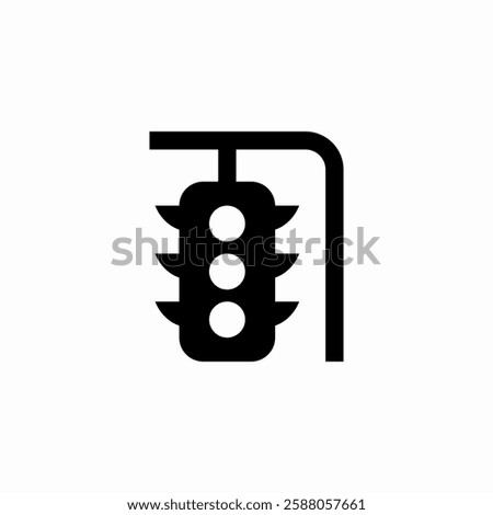 traffic light icon sign vector