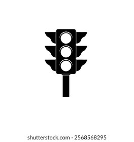 Traffic light icon. Stoplight symbol