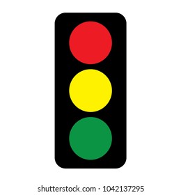 Traffic Light Icon Vector