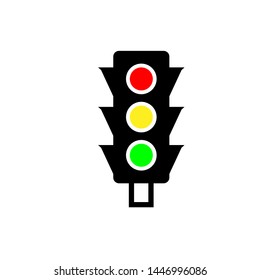 Traffic Light Icon Vector Design Symbol Illustration