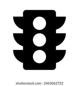 Traffic light icon vector design in eps 10