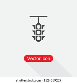Traffic Light Icon Vector Illustration Eps10