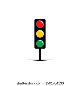 Traffic light icon vector illustration design