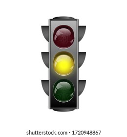 Traffic Light Icon Vector Illustration Graphic Stock Vector (royalty 