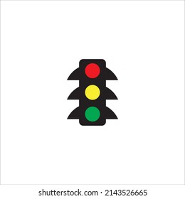 traffic light icon vector illustration symbol