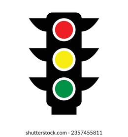 traffic light icon vector illustration