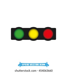 Traffic light icon vector illustration EPS 10.