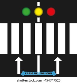 Traffic light icon vector illustration EPS 10.