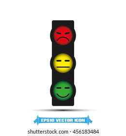 Traffic light icon vector illustration EPS 10.