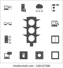 traffic light icon. web icons universal set for web and mobile