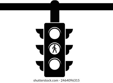 Icono de interfaz de semáforo, formato eps