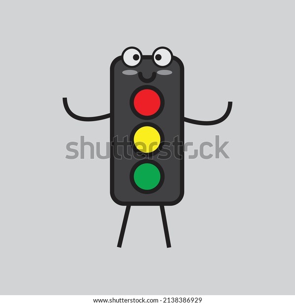 Traffic light line icon\
vector design