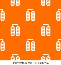Traffic light pattern vector orange for any web design best