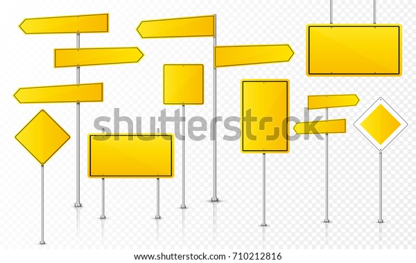 Traffic Light and Road Sign Set. Street\
signal and road block set. Vector\
illustration