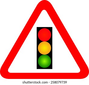 Traffic light sign