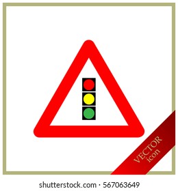 Traffic light, sign, con, 