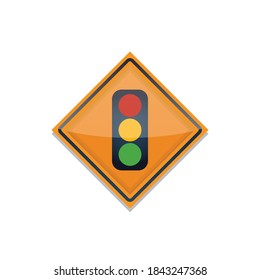traffic light sign flat,symbol and vector,Can be used for web, print and mobile