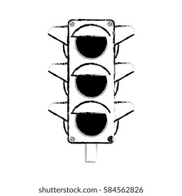 traffic light sign icon