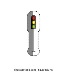 traffic light sign icon