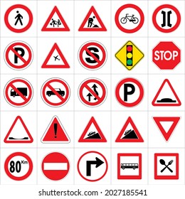 traffic light sign logo vector