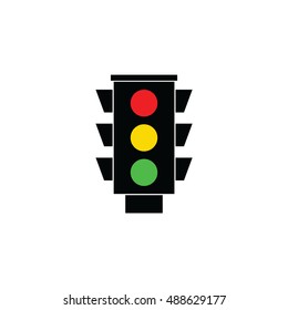 Traffic Light Signal. Traffic Light Icon Vector