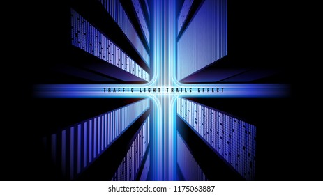 Traffic Light Trails Effect