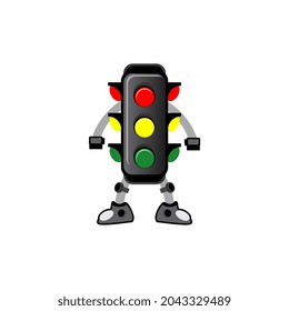 traffic light vector design illustration