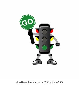 traffic light vector design illustration
