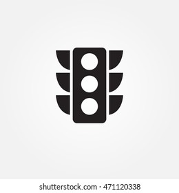 traffic light vector icon