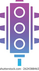 Traffic Light vector icon. Can be used for printing, mobile and web applications.