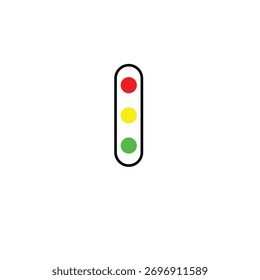 El icono del Vector del semáforo puede utilizar como símbolo 