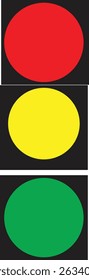 traffic light vector icon eps