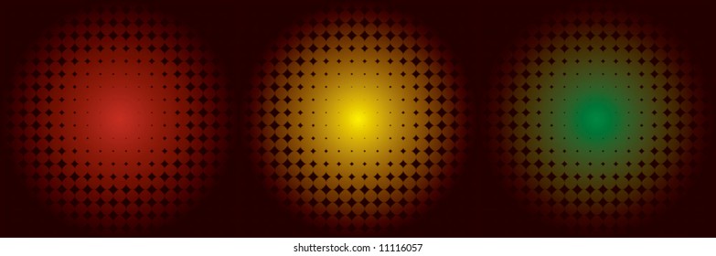 Traffic light. Vector illustration