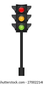 Traffic Light Vector Illustration EPS10