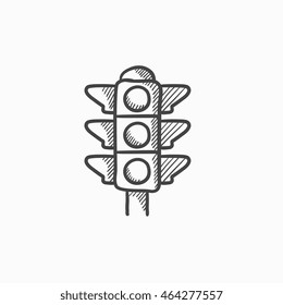 Traffic Light Sketch Images, Stock Photos & Vectors | Shutterstock