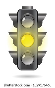 traffic light, yellow