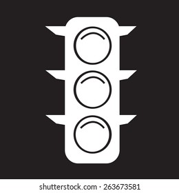 Traffic lights icon
