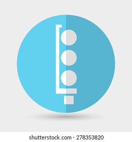 Traffic lights icon