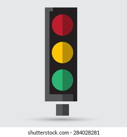 Traffic lights icon