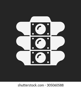 Traffic lights icon